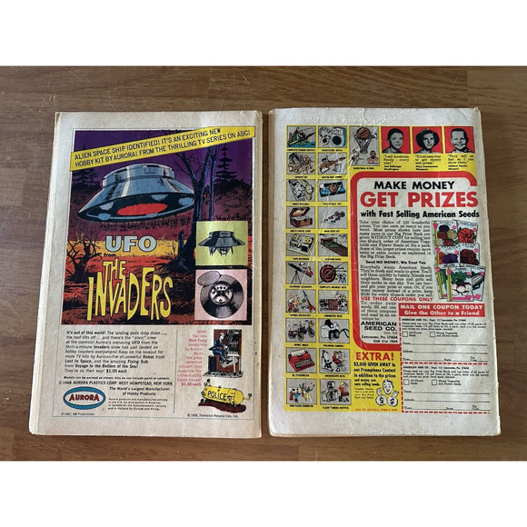 DC Comics, SUPERBOY #155 & ADVENTURE COMICS #368/ .12 issues 1960S FAIR VINTAGE - Picture 2 of 14